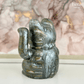 Fluid Art Plaster Lucky Cat (Black/Gold)-Hera Concept House Limited