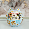 Handmade Drawing Cat-Eared Daruma (Traditional) - Hera Concept House Limited