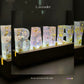 Custom Resin Art Letter LED Light